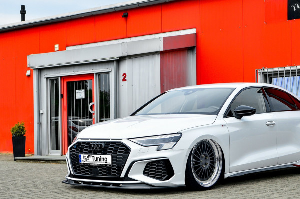 Cup Frontspoilerlippe für Audi A3 8Y S-Line + S3