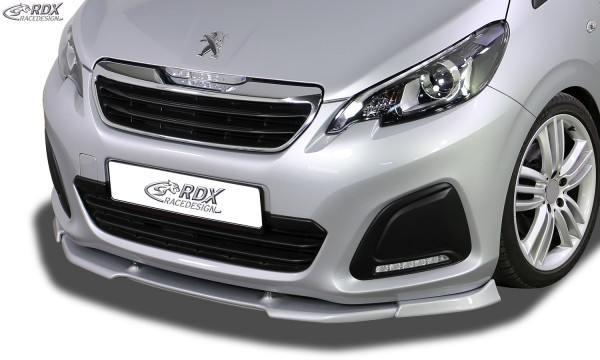 RDX Frontspoiler VARIO-X für PEUGEOT 108 Frontlippe Front Ansatz Vorne Spoilerlippe