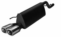 Ulter Sportauspuff passend für Opel Corsa D 2006–2014 2 Endrohre rechteckig 80×65 Ulter Sportauspuff passend für Opel Corsa D 2006–2014 2 Endrohre rechteckig 80×65
