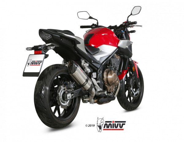 MIVV Suono Edelstahl HONDA CB 500 F 19-22