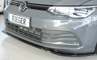 Rieger Spoilerschwert glanz schwarz für VW Golf 8 3-tür. 12.19-