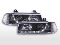 Daylight LED Scheinwerfer Set passend für BMW 3er E36 Coupe 92-99 schwarz Daylight LED Scheinwerfer Set passend für BMW 3er E36 Coupe 92-99 schwarz