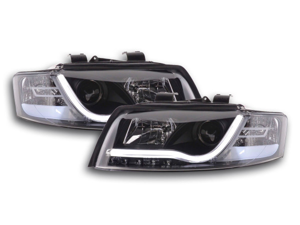Scheinwerfer Set Daylight LED TFL-Optik Audi A4 Typ 8E 01-04 schwarz