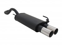 Novus Sportauspuff passend für VW Polo 4 6N / 6N2 2x76mm RL-Design Novus Sportauspuff passend für VW Polo 4 6N / 6N2 2x76mm RL-Design