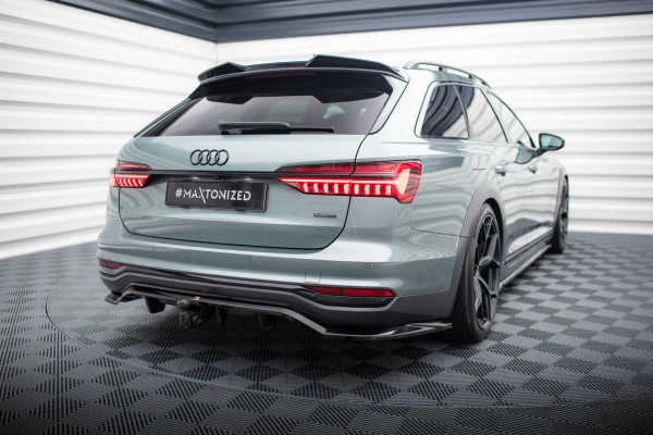 Mittlerer Cup Diffusor DTM Look passend für Audi A6 Allroad C8