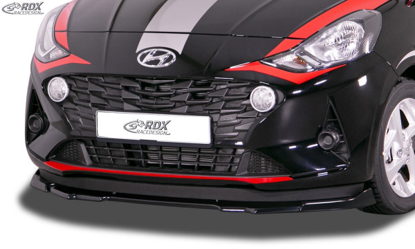 RDX Frontspoiler VARIO-X für HYUNDAI i10 (AC3) 2020+ Frontlippe Front Ansatz Vorne Spoilerlippe