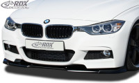 RDX Frontspoiler VARIO-X für BMW 3er F30 / F31 2012+ (M-Technik Frontstoßstange) Frontlippe Front An