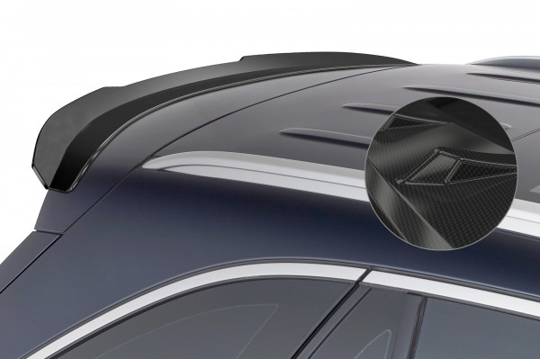 Heckflügel mit ABE für Mercedes Benz GLC X253 HF732-C Carbon Look Hochglanz