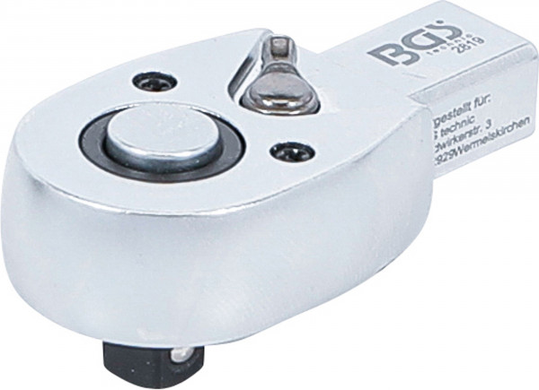 BGS Einsteck-Umschaltknarre 6,3 mm (1/4") mit 9x12 mm Aufnahme