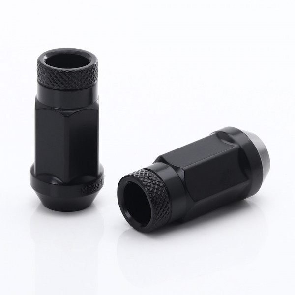 Japan Racing Schmiedestahl Radmuttern JN1 12x1,25 Black