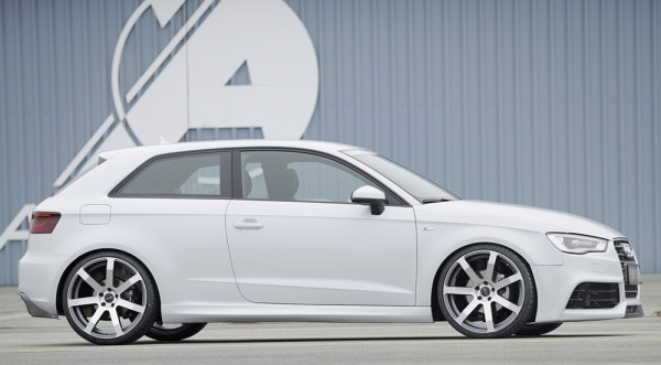 Rieger Seitenschweller rechts für Audi A3 (8V) 5-tür. (Sportback 8VA) 07.12-08.16 (bis Facelift)