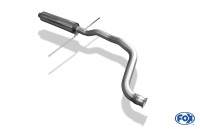 FOX Vorschalldämpfer passend für Audi 80 Typ B4 FOX Vorschalldämpfer passend für Audi 80 Typ B4