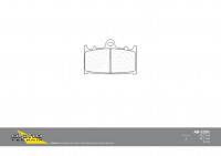 alpha Technik Racing Bremsbelag ohne ABE alpha Technik Racing Bremsbelag ohne ABE