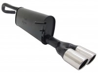 Novus Sportauspuff passend für Seat Ibiza 6J / 6P 2x76mm SR-Design Novus Sportauspuff passend für Seat Ibiza 6J / 6P 2x76mm SR-Design