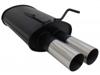 Novus Sportauspuff passend für Opel Vectra C 2x76mm RL-Design Novus Sportauspuff passend für Opel Vectra C 2x76mm RL-Design