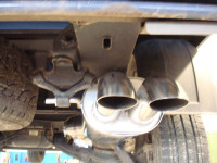 FOX Endschalldämpfer 2x63 Typ 26 passend für VW Bus T5 Pritsche Frontantrieb FOX Endschalldämpfer 2x63 Typ 26 passend für VW Bus T5 Pritsche Frontantrieb