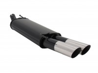 Novus Sportauspuff passend für VW Golf 3 / Golf 4 Cabrio 2x76mm MS-Design Novus Sportauspuff passend für VW Golf 3 / Golf 4 Cabrio 2x76mm MS-Design