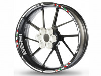 Felgenrandaufkleber passend für Ducati Panigale 1299 weiß Felgenrandaufkleber passend für Ducati Panigale 1299 weiß