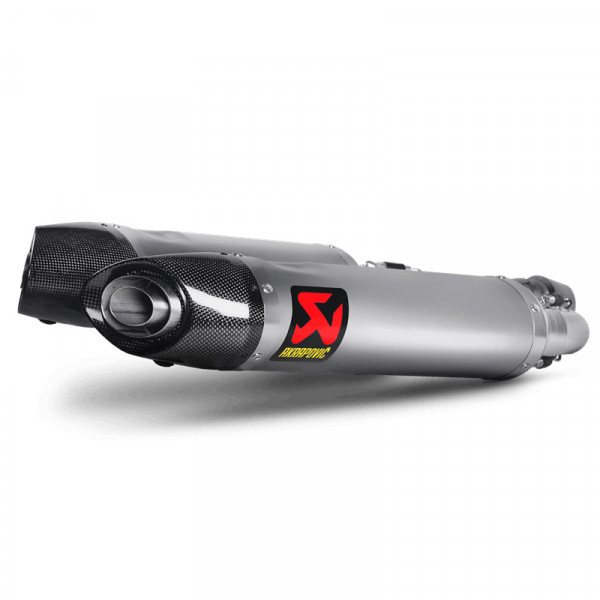 Akrapovic Slip-On Line (Titanium) Endschalldämpfer passend für Aprilia Shiver 750 / GT 2010-2016