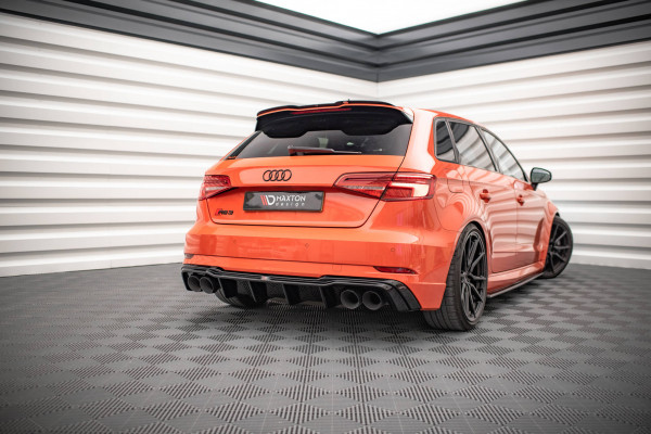 Diffusor Heck Ansatz V.2 passend für Audi RS3 Sportback 8V Facelift