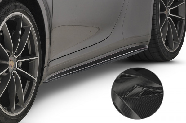 Seitenschweller mit ABE passend für Porsche 911/992