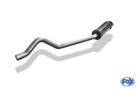 FOX Vorschalldämpfer passend für Opel Astra F Fließheck / Stufenheck FOX Vorschalldämpfer passend für Opel Astra F Fließheck / Stufenheck