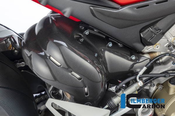 Ilmberger Carbon Auspuffhitzeschutz glanz (2-tlg.) Panigale V4/V4 S