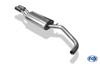 FOX Endschalldämpfer 2x76 Typ 13 passend für Audi A4 B5 FOX Endschalldämpfer 2x76 Typ 13 passend für Audi A4 B5