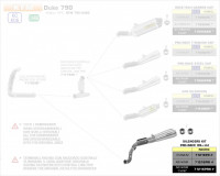 Arrow Pro-Race Endschalldämpfer Edelstahl Schwarz passend für KTM Duke 790 Arrow Pro-Race Endschalldämpfer Edelstahl Schwarz passend für KTM Duke 790