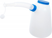 Füllkanne mit flexiblem Ausgussstutzen und Deckel | 5 l Füllkanne mit flexiblem Ausgussstutzen und Deckel | 5 l