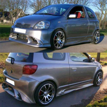 K.A.W. Tieferlegungsfedern passend für Toyota Yaris P1 04/1999–09/2005