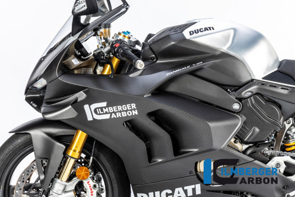 Ilmberger Carbon Verkleidungsseitenteil links matt Panigale V4 R