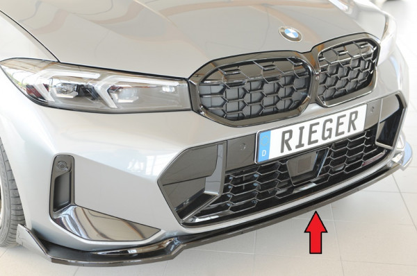 Rieger Spoilerschwert glanz schwarz für BMW 3er G21 (G3K) Touring 07.22- (ab Facelift) LCI