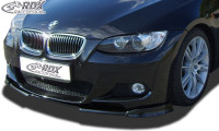 RDX Frontspoiler VARIO-X für BMW 3er E92 / E93 -2010 (M-Technik Frontstoßstange) Frontlippe Front An