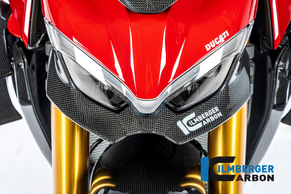 Ilmberger Carbon Verkleidungsoberteil unten glanz für Ducati Streetfighter V4 V2 2020-