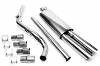 TA Technix Rennsportanlage 2x76mm passend für VW Golf II TA Technix Rennsportanlage 2x76mm passend für VW Golf II