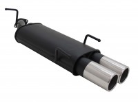 Novus Sportauspuff passend für Opel Vectra B 2x90mm Novus Sportauspuff passend für Opel Vectra B 2x90mm