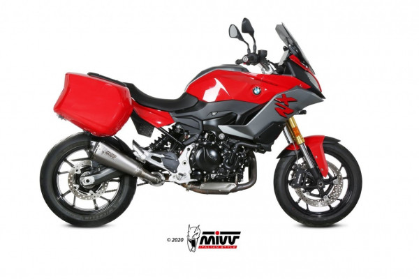 MIVV Delta-Race Edelstahl Auspuff passend für BMW F 900 XR 20-25