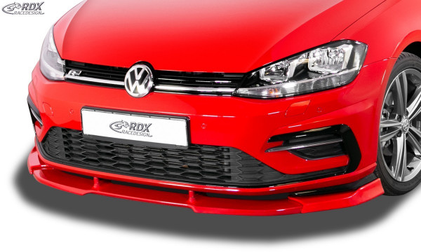 RDX Frontspoiler VARIO-X für VW Golf 7 Facelift 2017+ R-Line & R Frontlippe Front Ansatz Vorne Spoil