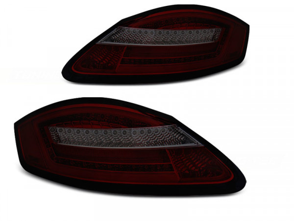 LED Rücklichter rot getönt dynamische Blinker passend für Porsche Boxster 987 / Cayman 05-08