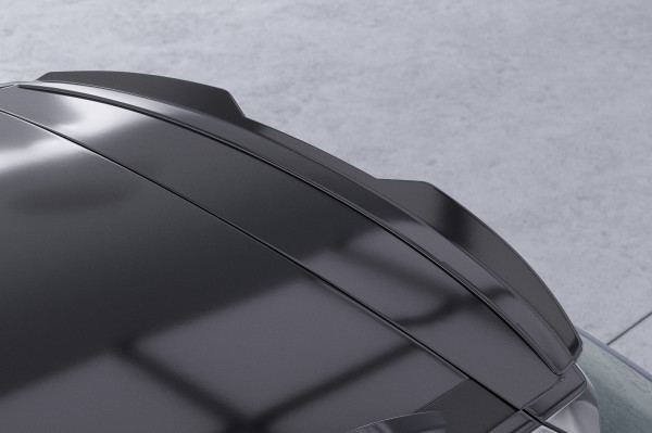 Heckflügel mit ABE fürSkoda Fabia 3 Combi HF885 Schwarz Strukturiert