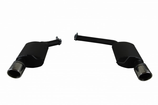 Ulter Sportauspuff passend für Audi A4 B8 2007–2011 2 Duplex Endrohre rund Ø90