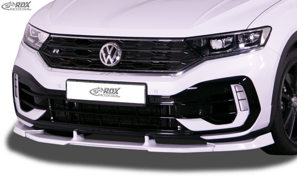 RDX Frontspoiler VARIO-X für VW T-Roc R Frontlippe Front Ansatz Vorne Spoilerlippe