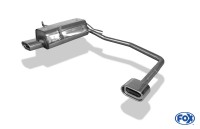 FOX Endschalldämpfer passend für BMW E36 316–328 Edelstahl Typ 53 FOX Endschalldämpfer passend für BMW E36 316–328 Edelstahl Typ 53
