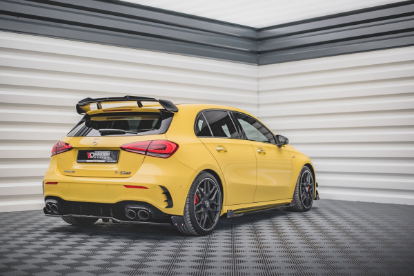 Heck Ansatz Flaps Diffusor V.2 passend für Mercedes-AMG A 45 S W177