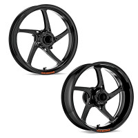 OZ Piega Aluminium Felgensatz schwarz glänzend passend für Yamaha YZF-R6 RJ27 2017–2022 OZ Piega Aluminium Felgensatz schwarz glänzend passend für Yamaha YZF-R6 RJ27 2017–2022