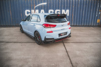 Heck Ansatz Flaps Diffusor V.6 passend für Hyundai I30 N Mk3 Hatchback Heck Ansatz Flaps Diffusor V.6 passend für Hyundai I30 N Mk3 Hatchback