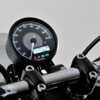 Daytona Velona80 Tachometer Ø80mm bis 200 km/h mit DZM, Uhr & Voltanzeige Daytona Velona80 Tachometer Ø80mm bis 200 km/h mit DZM, Uhr & Voltanzeige