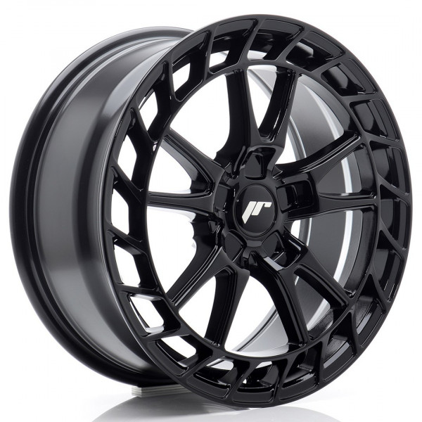 JR Wheels JR45 18x8 ET25-45 5H Blank Glossy Black Alufelge