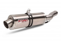 Storm by MIVV OVAL Endschalldämpfer passend für Honda CBR 600 F 1991–1998 Storm by MIVV OVAL Endschalldämpfer passend für Honda CBR 600 F 1991–1998